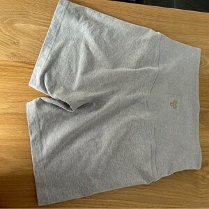 Aritzia TNA Golden Gray High-Waist Stretchy Athletic Shorts